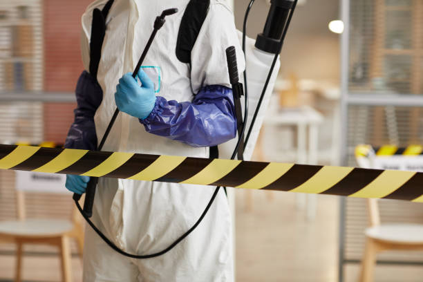 Professional Biohazard technician working in Clinton, SC
